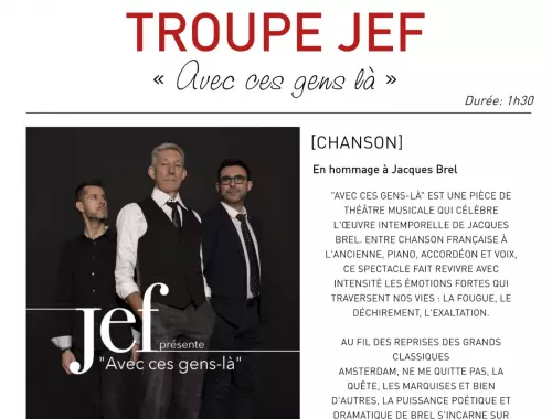 Troupe JEF - Avec ces gens là