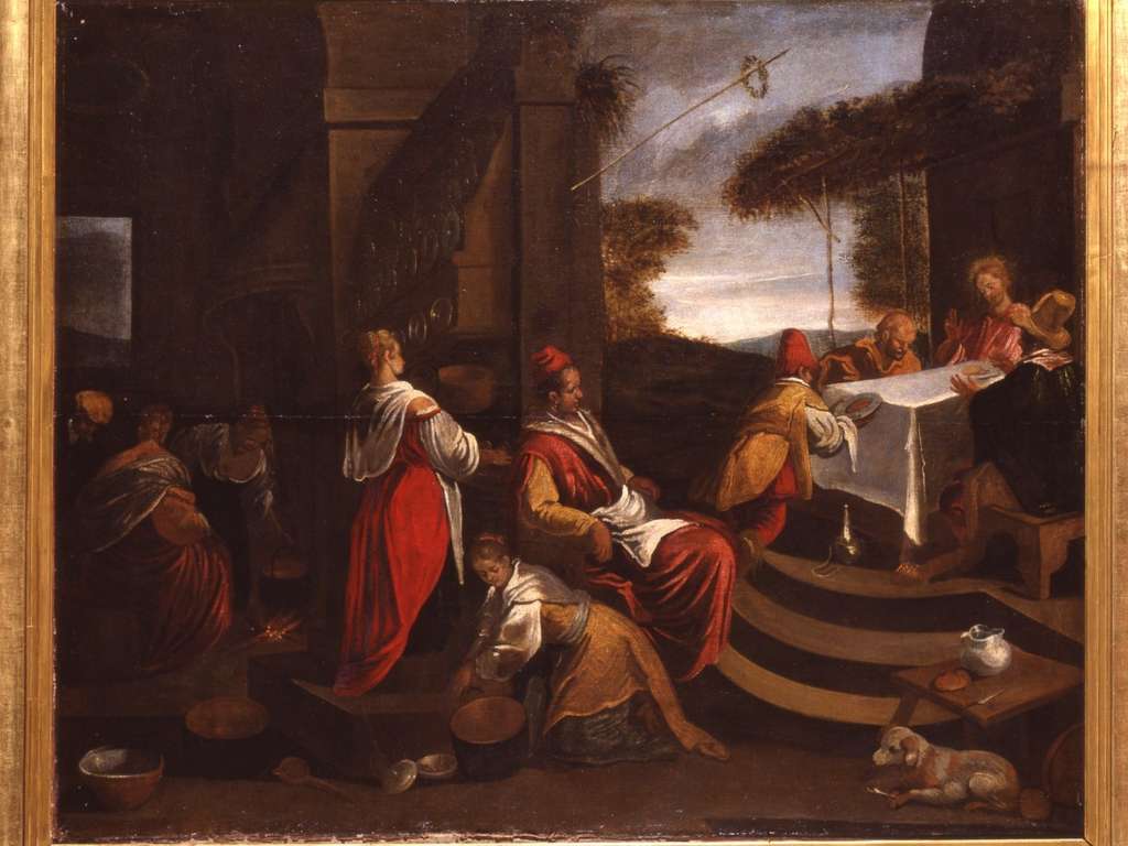 BASSANO, Jésus et les disciples d'Emmaüs (1876)