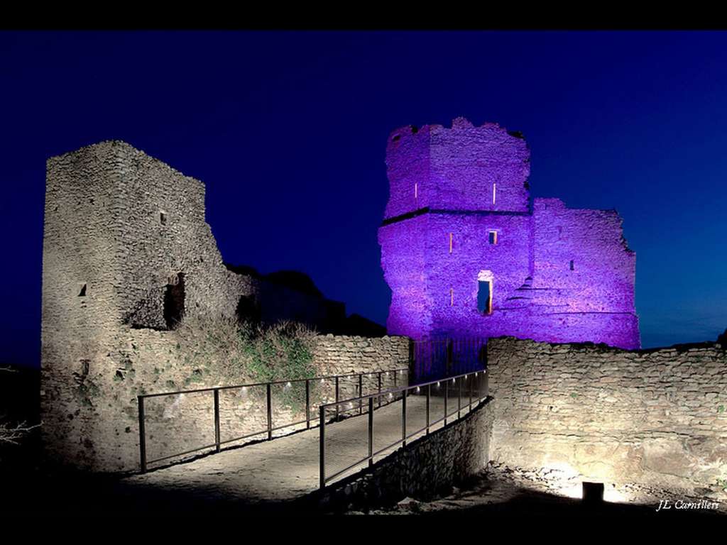 CHATEAU DE SAISSAC©Jean Louis Camilleri illumination