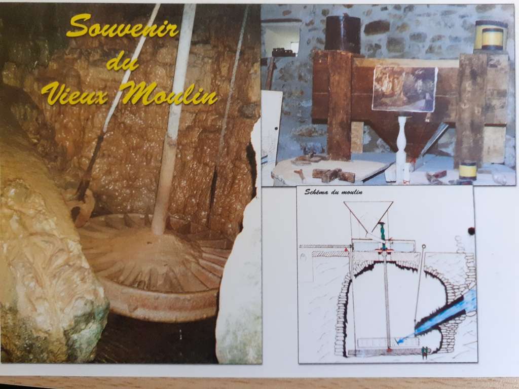 CUBIERES - AU VIEUX MOULIN - carte postale