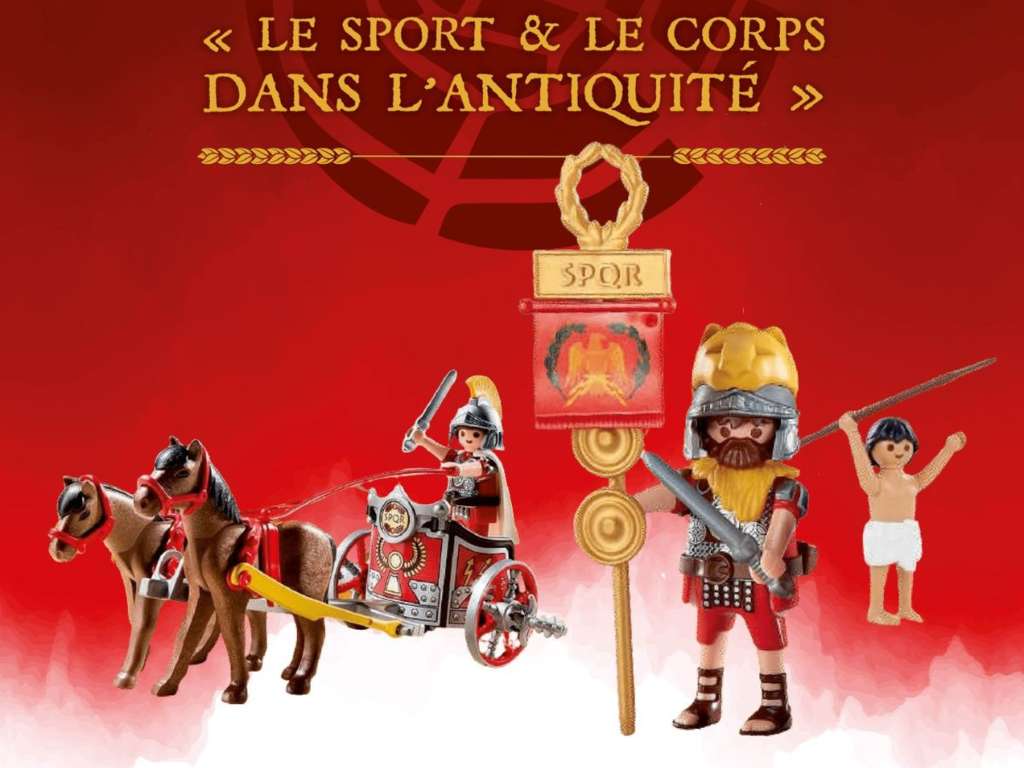 EXPOSITION PLAYMOBIL - LE SPORT ET LE CORPS DANS L'ANTIQUITÉ