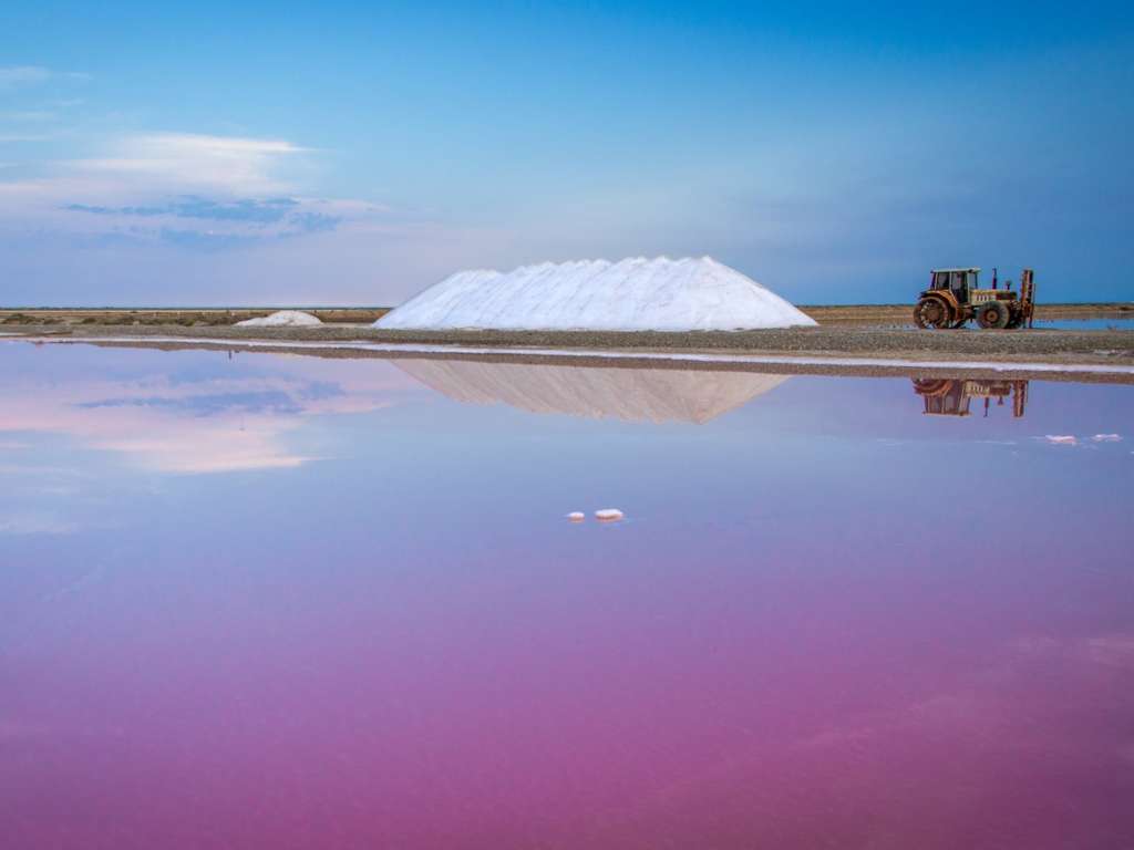 Le salin de l'ile St Martin