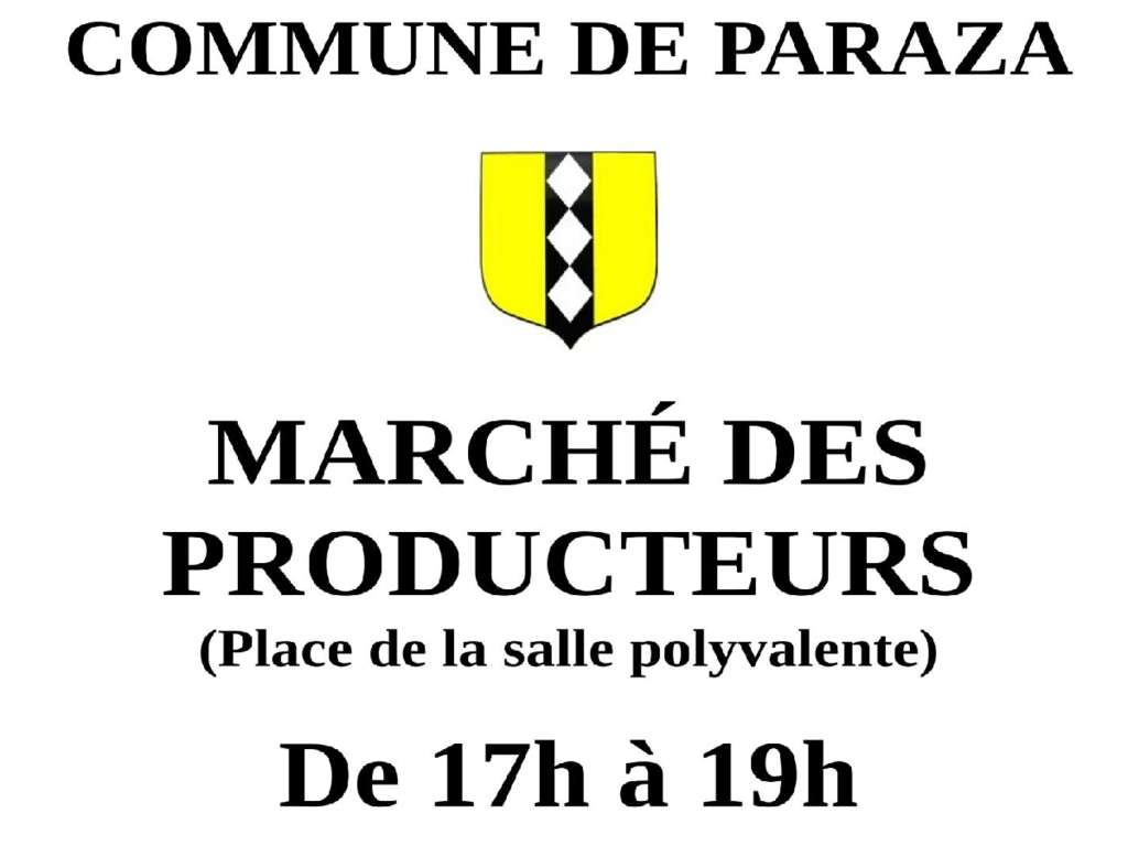 Marchéhebdomadaire_Paraza