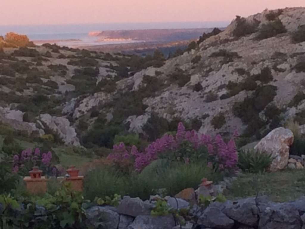 ch rez de patio vue sur les étangs cap leucate la franqui et la méditerranée