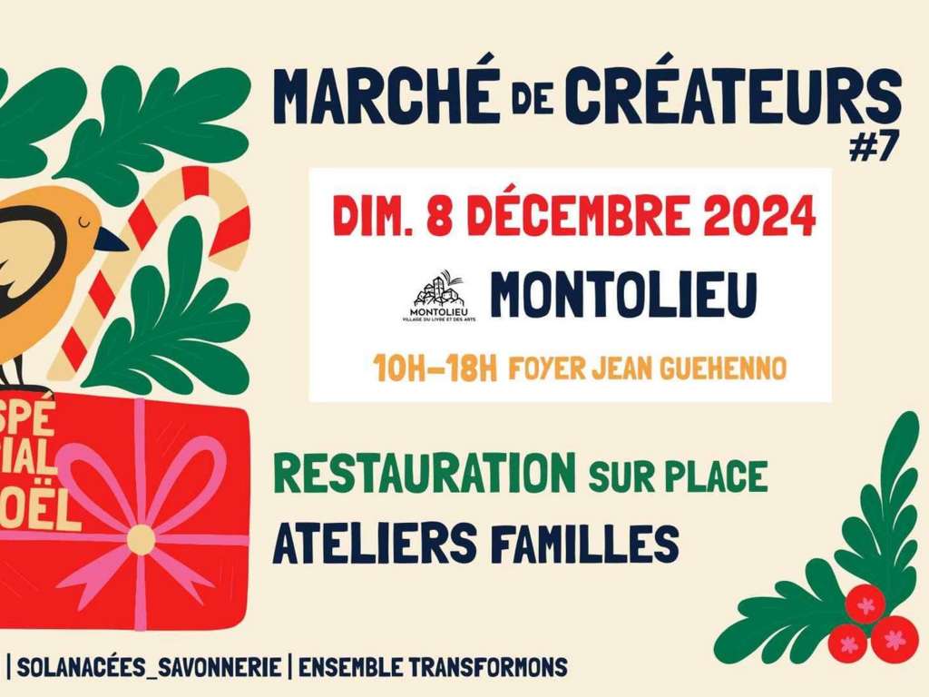 Marché des créateurs Montolieu