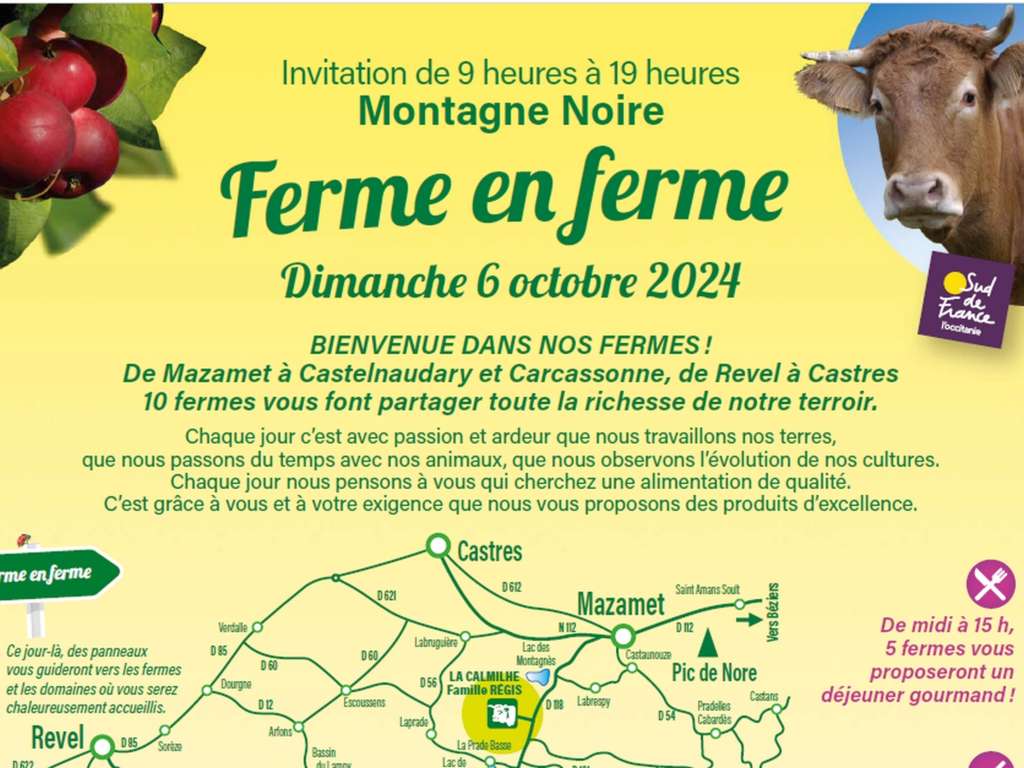 de ferme en ferme en Montagne Noire 2024