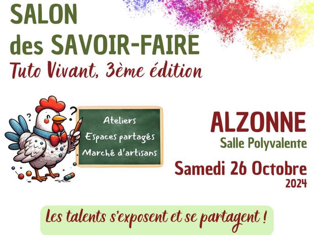 octobre 26 salon des savoir faire alzonneee