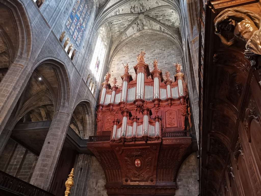 ORGUES CATHEDRALE SAINT JUST NARBONNE