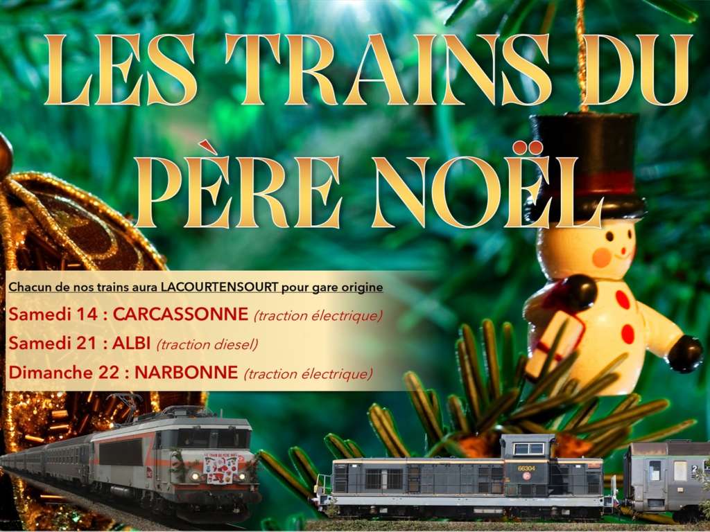 Train du Père Noël 2024