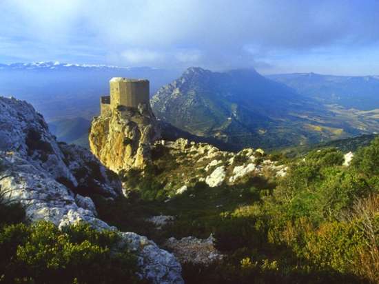 Cucugnan Le Chateau de Queribus