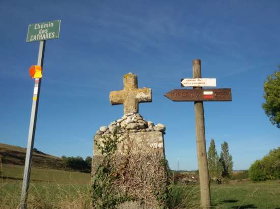 Départ du sentier des Crêtes