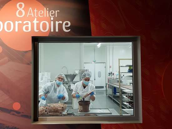 CHOCOLATERIE NOUGALET GALERIE ATELIER FABRICATION