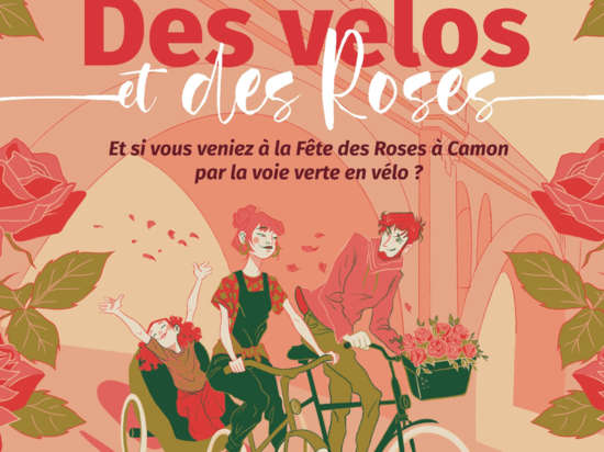 des vélos et des roses 