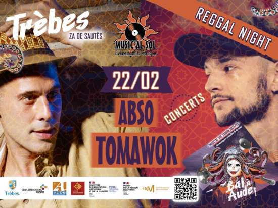 ABSO + TOMAWOK – SOIRÉE REGGAL NIGHT