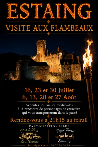 Visites nocturnes aux flambeaux