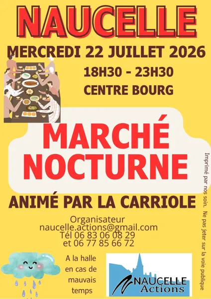 Marché nocturne Naucelle
