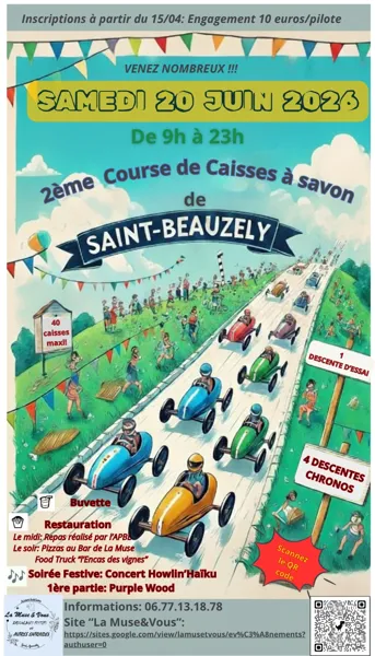 2ème édition de la Course de Caisses à Savon