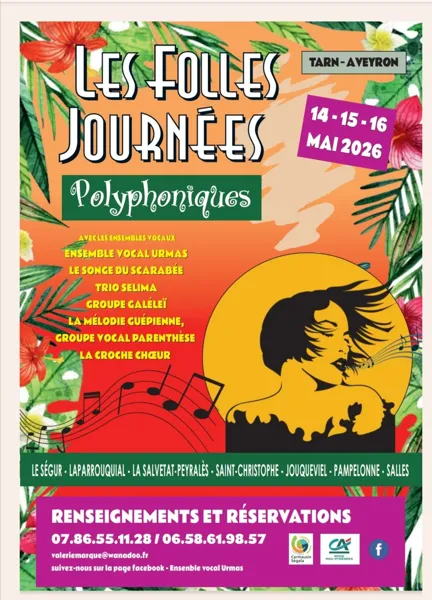 Les Folles Journées Polyphoniques de printemps