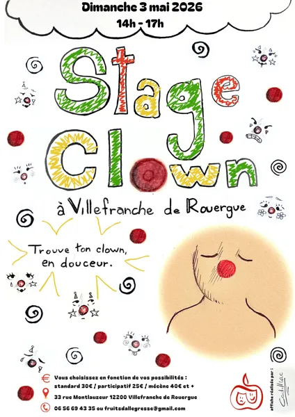 Fruits d'Allègresse - Stage clown