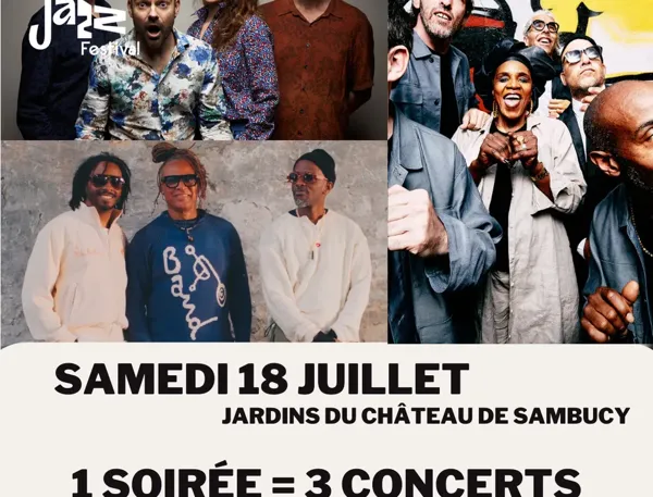 Soirée du Samedi 18 juillet| Soirée de clôture| 3 Concerts : Prima Kanta (19h) + Poets of Forest (21h) + Arat Kilo feat. Mamani Keita & Mike Ladd (22h30)- Millau Jazz Festival