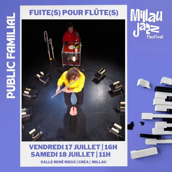 Fuite(s) pour Flûte(s) - Millau Jazz Festival 2026