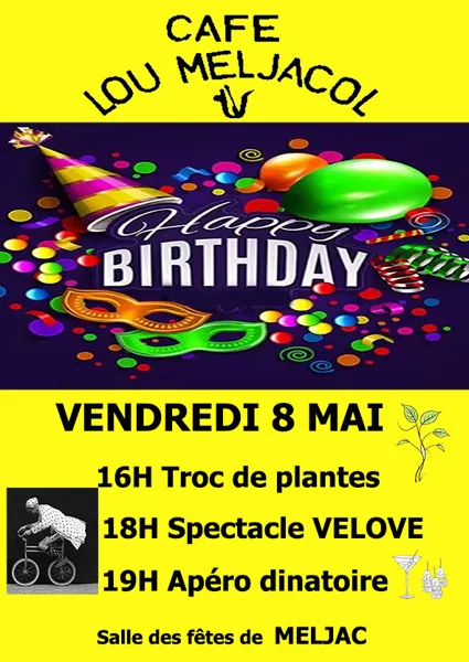 Soirée anniversaire du Lou Meljacol