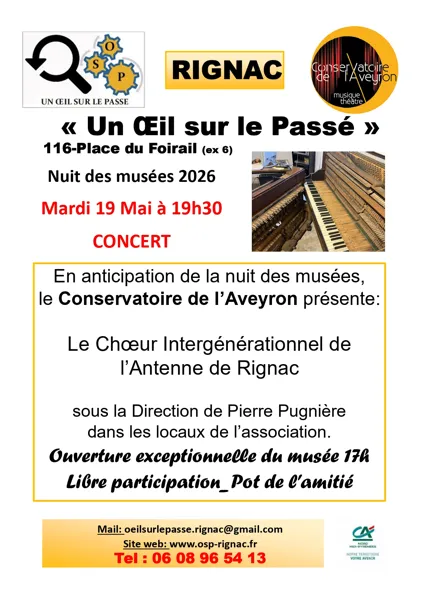 Concert dans le cadre de la Nuit des musées