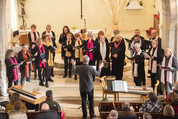 Concert de L'Ensemble Vocal des Quatre Saisons et YaQua Chanter de Centrès