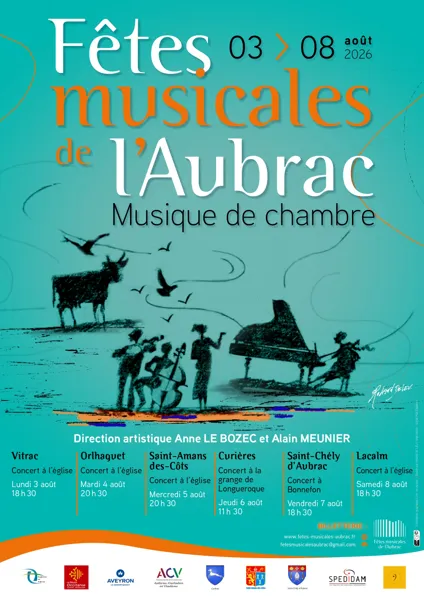 Fêtes musicales de l'Aubrac à la Grange de Longueroque