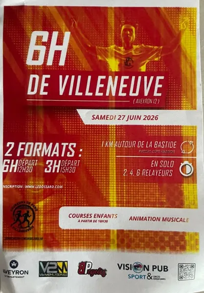 Course - 6H de Villeneuve ANNULÉE