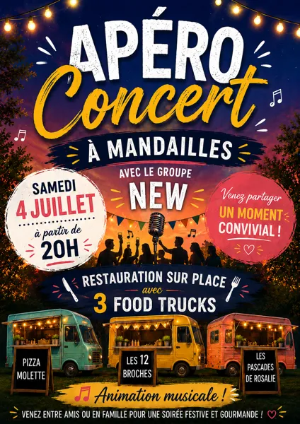 Apéro concert à Mandailles