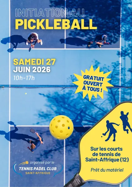 Initiation au pickleball