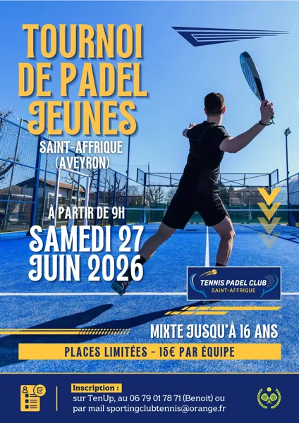 Tournoi de Padel jeunes