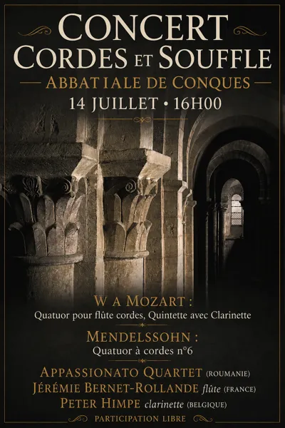 Concert cordes et souffle