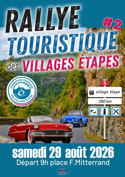 Rallye touristique des villages étapes