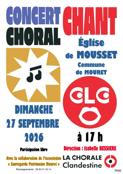 Concert de chant choral