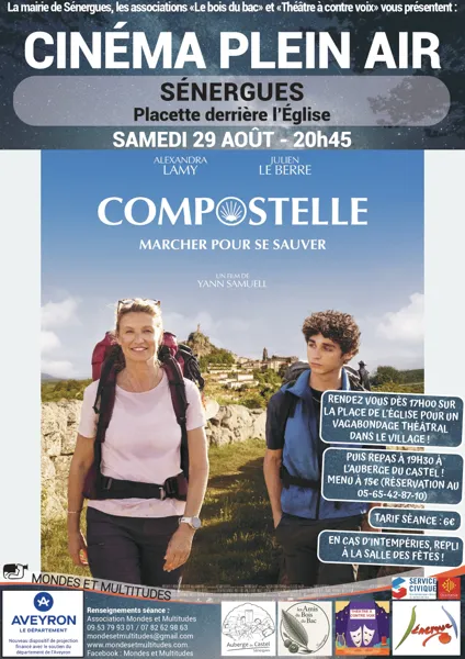 Soirée avec cinéma en plein air