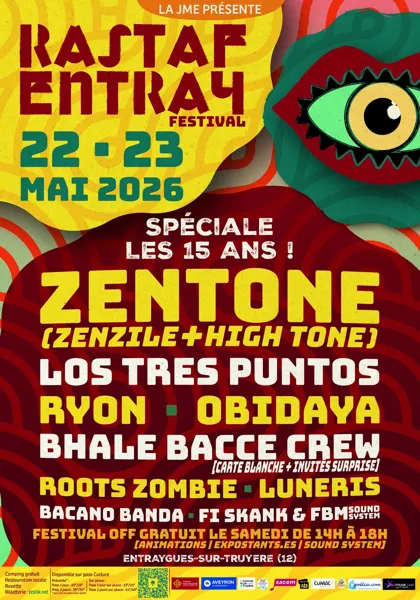 Festival Rastaf'Entray 15° édition