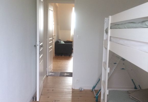 Chambre d'hote la Korrigane_Binic-Etables sur mer_ Hotel_Vue depuis lit superpose