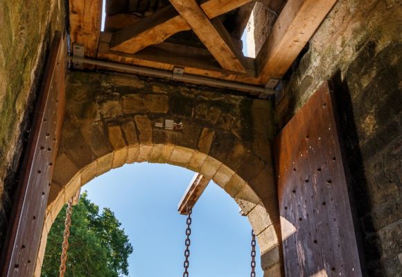 Château de la hunaudaye-pont-levis