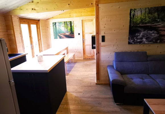 Intérieur du chalet Komodo - 8pers - 3ch - 2sdb