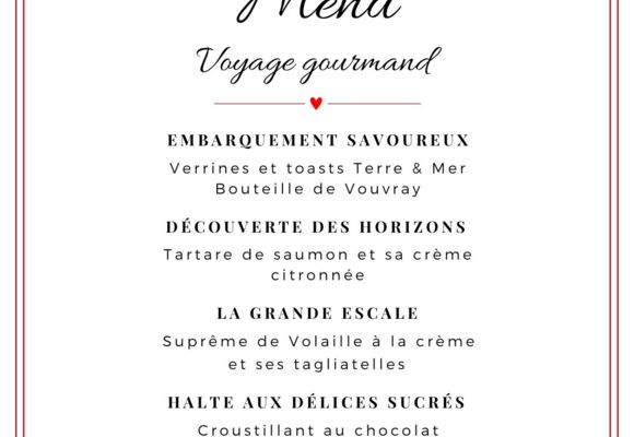 menu végétal