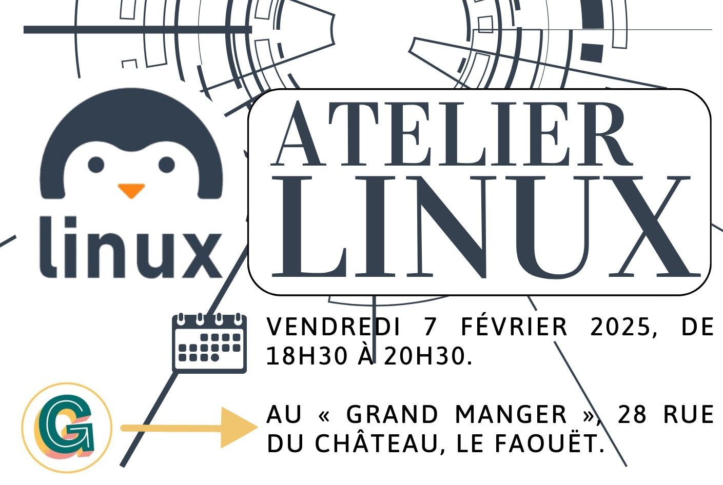 Atelier Linux au Grand Manger