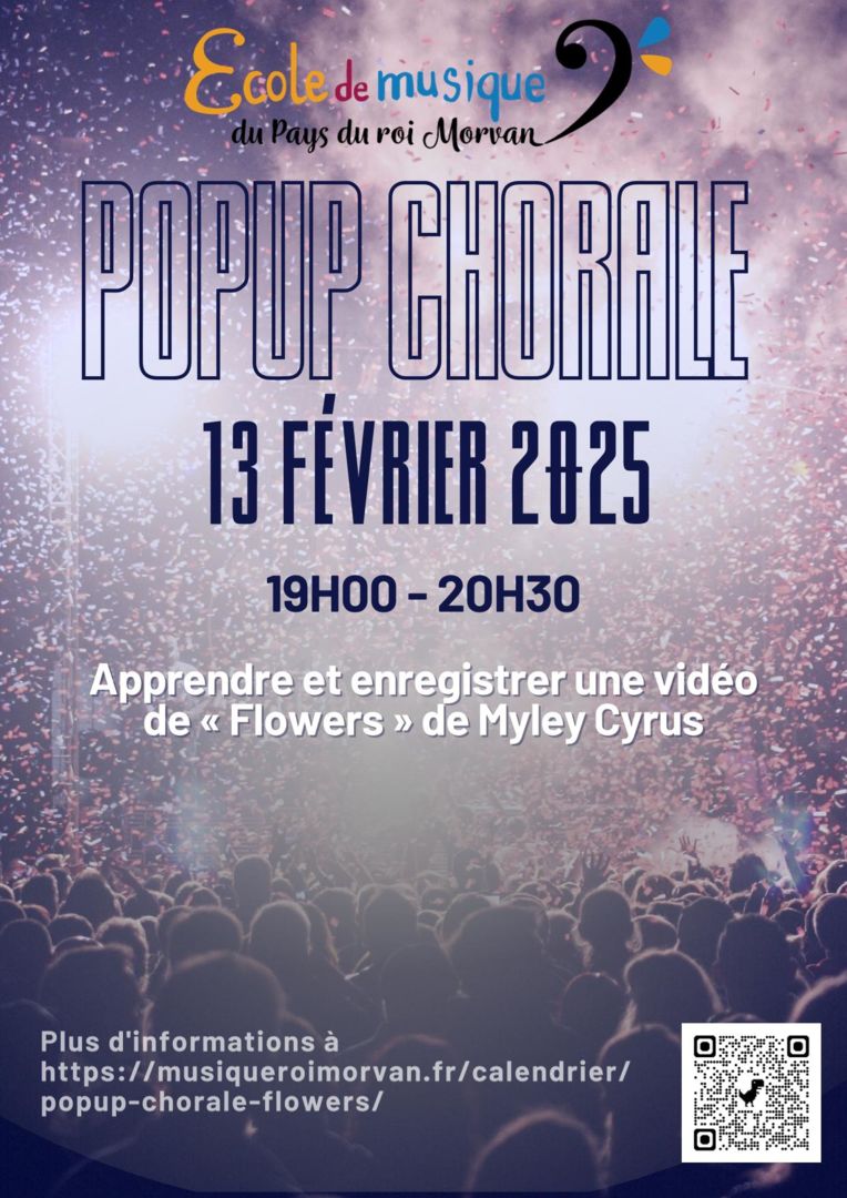 Chorale pop up intergénérationnelle