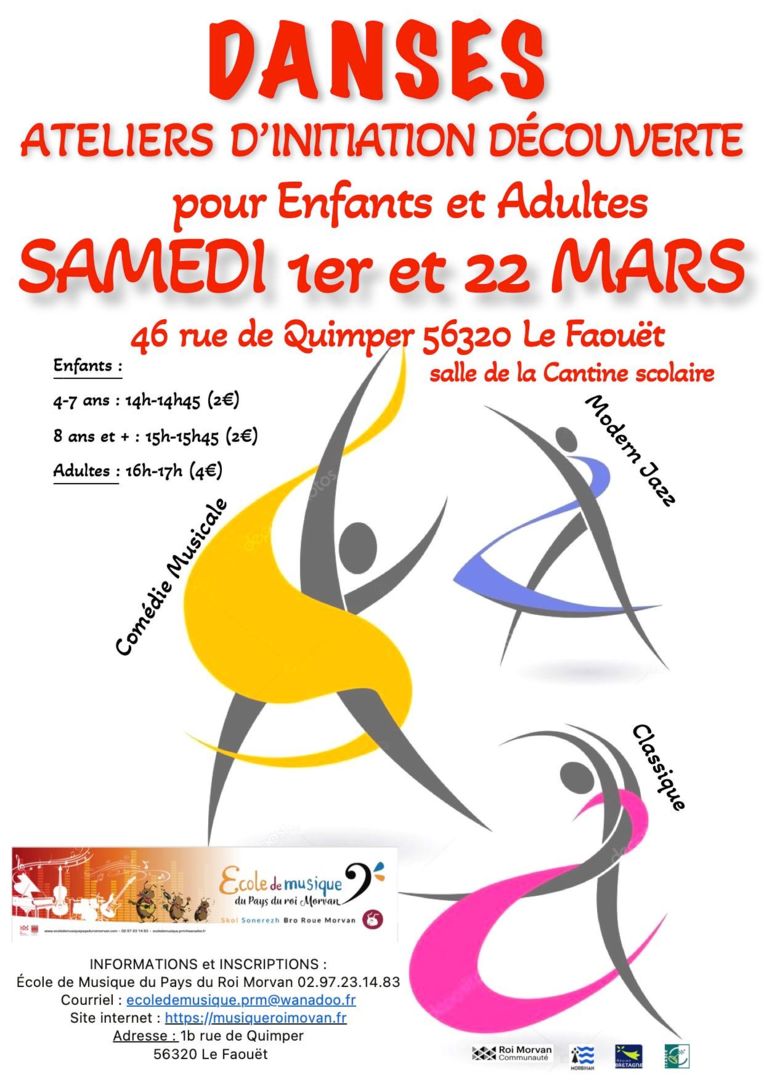 Initiation danses pour enfants et adultes