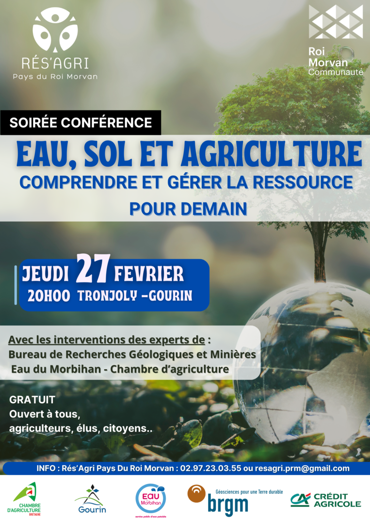 Conférence « eau, sol et agriculture