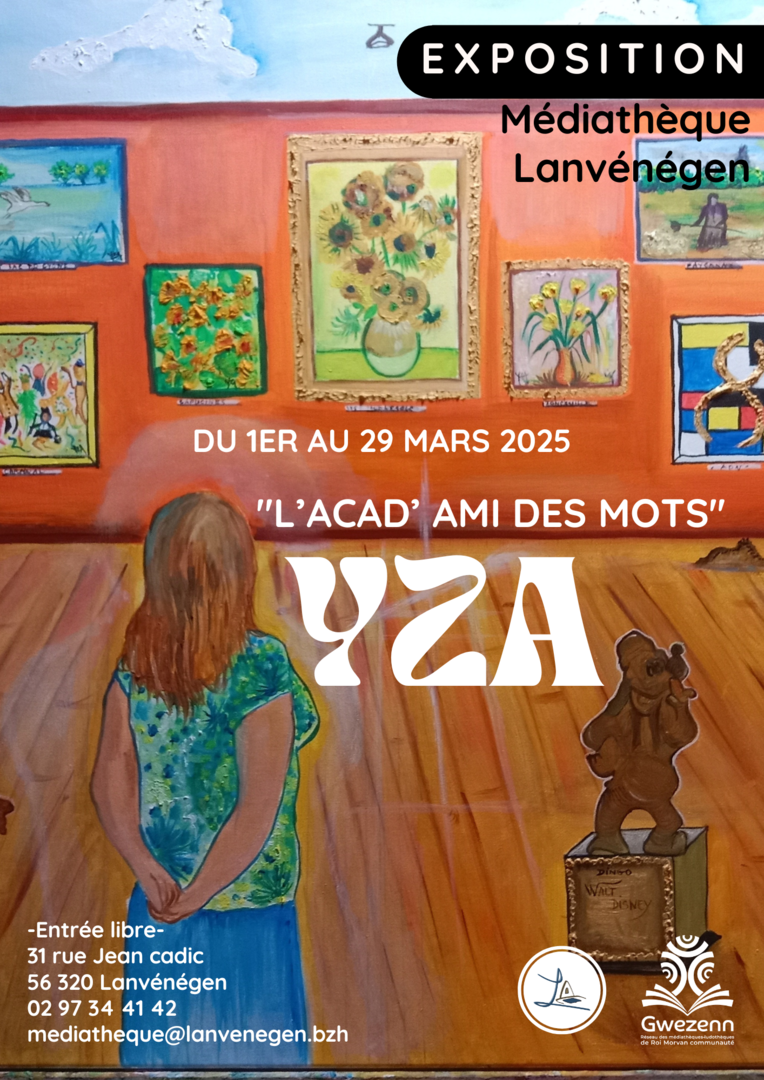 Expo «l'Acad'ami des mots » d'YZA