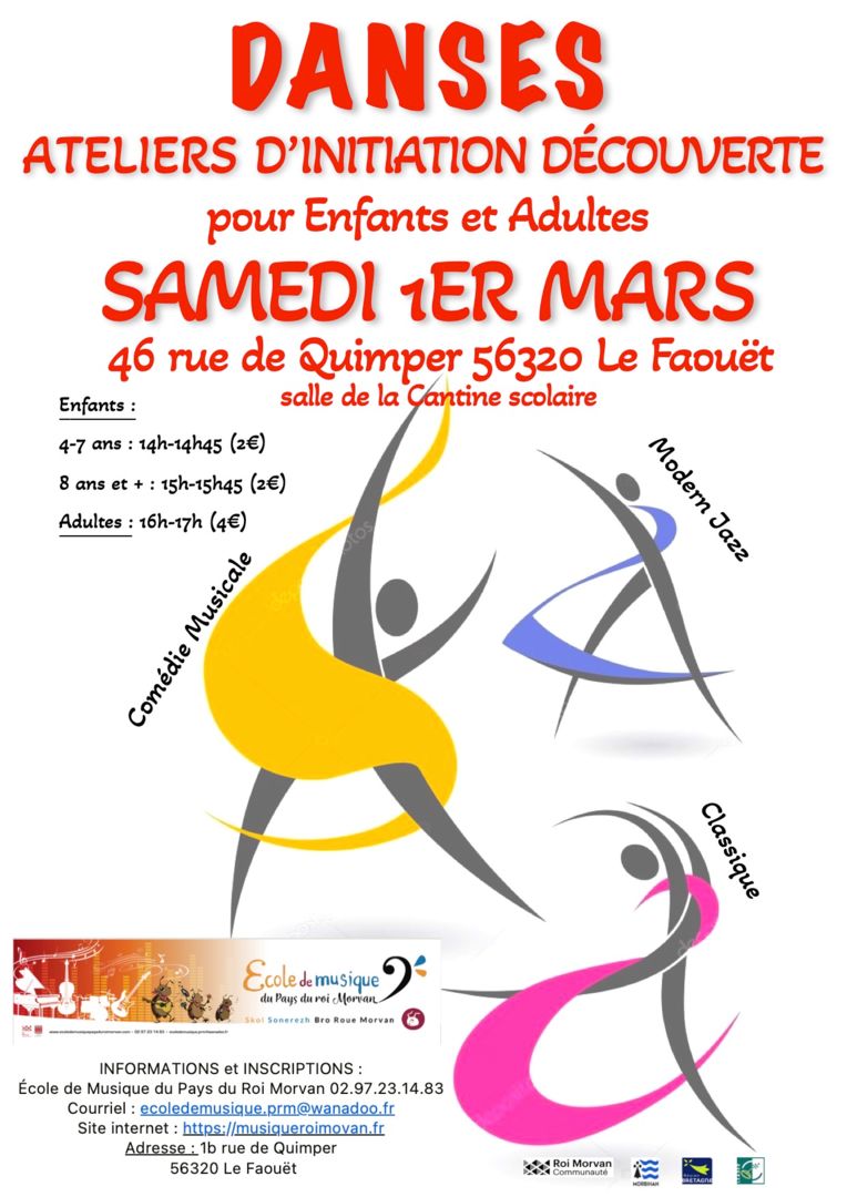 Initiation de danses pour enfants et adultes