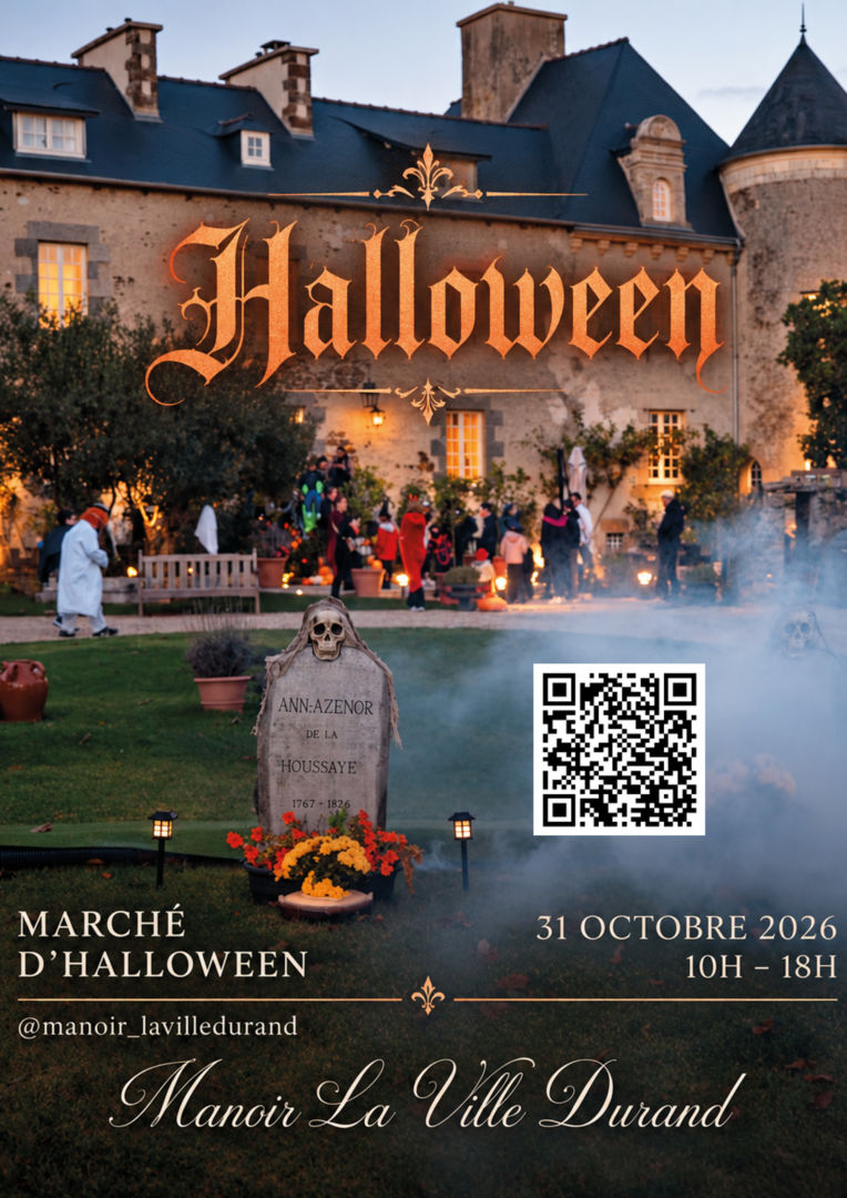 Marché d'Halloween au Manoir Le Ville Durand