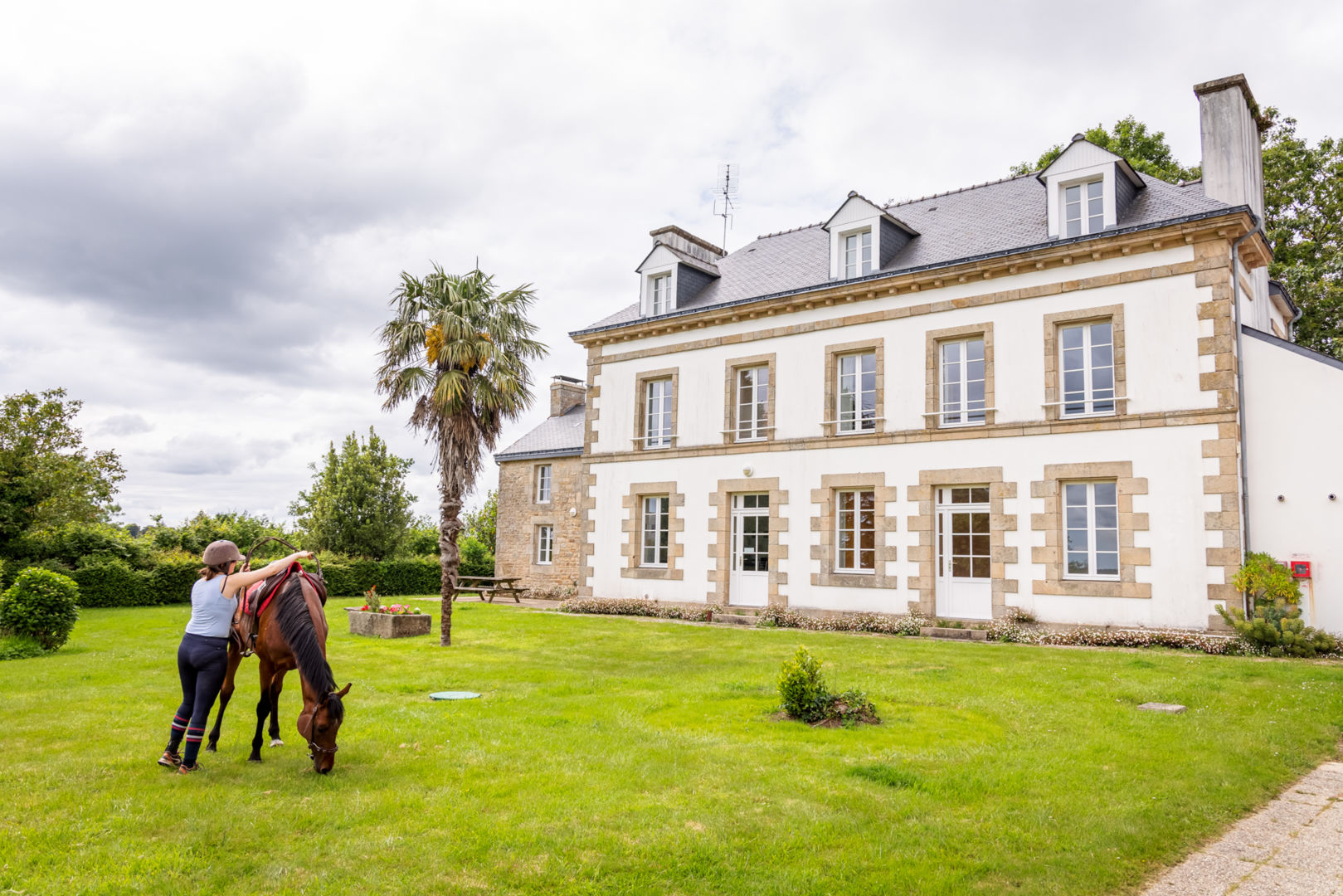 Découverte de Le Saint à cheval